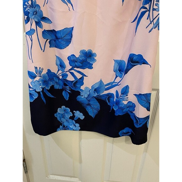 $295 TED BAKER London Juniaa Fantasia Ruffle Neck Tunic Dress US  4 / 6 Floral - Picture 9 of 12